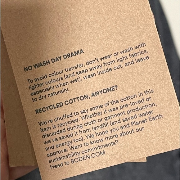 Boden High Rise Boyfriend Jeans in Washed Black NWT Sz 27 - Picture 12 of 13